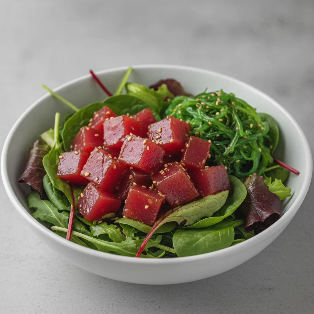 Tuna Shoyu Salad Bowl Tuna Shoyu Salad Bowl
