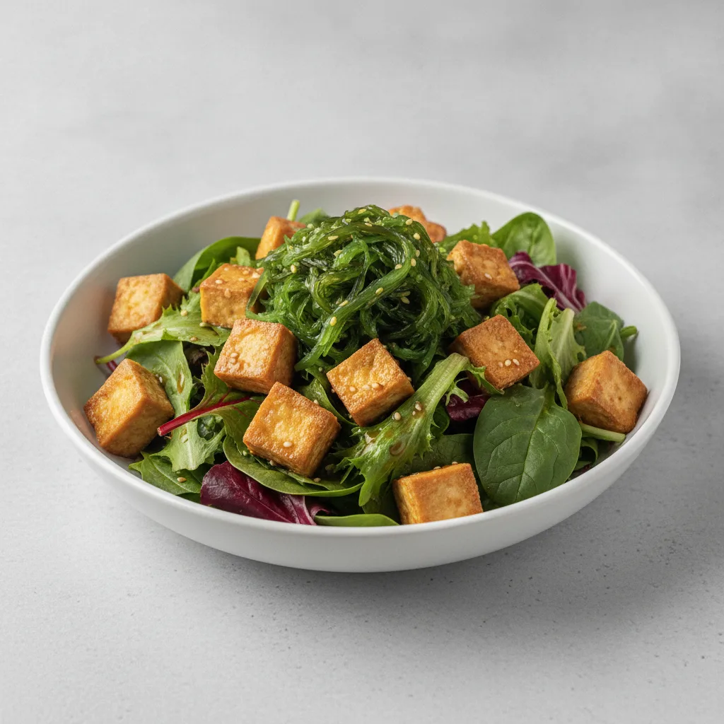 Shoyu Tofu Salad Bowl Shoyu Tofu Salad Bowl