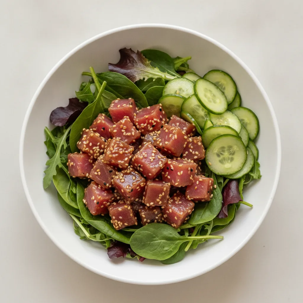 Tuna Shoyu Salad Bowl - Gluten Free Tuna Shoyu Salad Bowl - Gluten Free