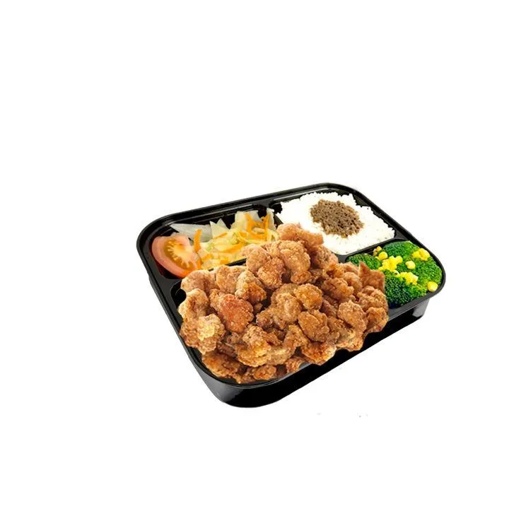 Popcorn Chicken Rice Plate