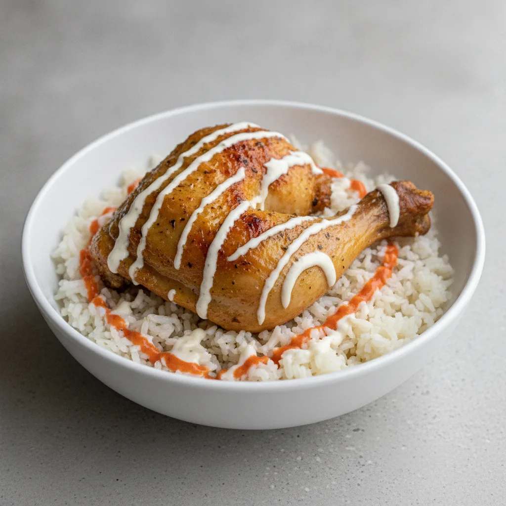 Lemon and Herb Chicken Leg Quarter and Rice Bowl Lemon and Herb Chicken Leg Quarter and Rice Bowl