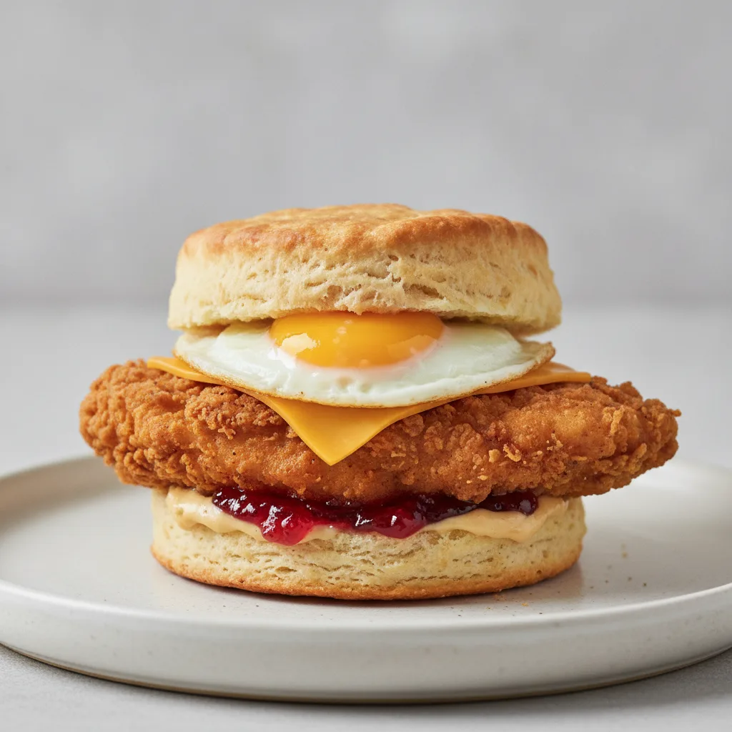 Morning Clucker Chicken Sandwich Morning Clucker Chicken Sandwich