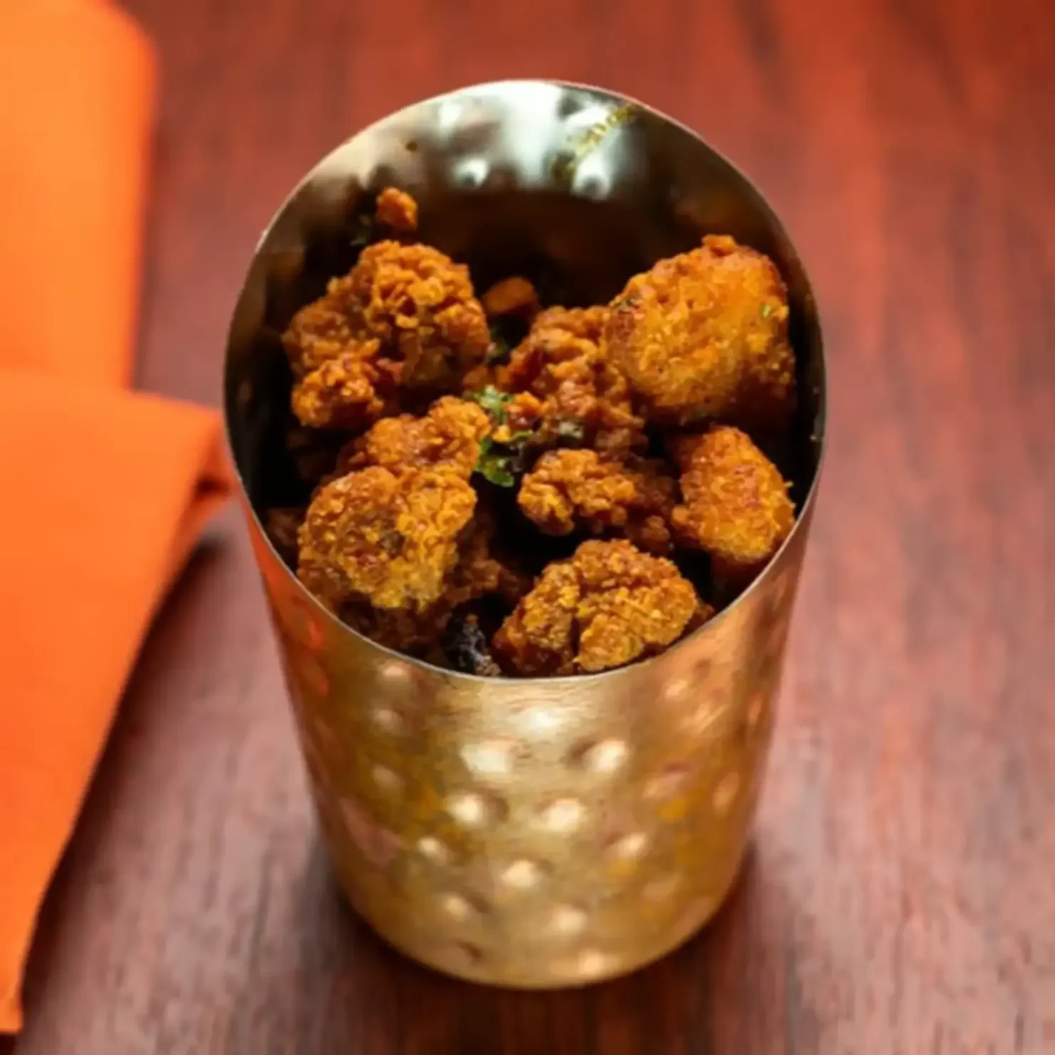 Curry Fried Chicken (Quarter Pan)