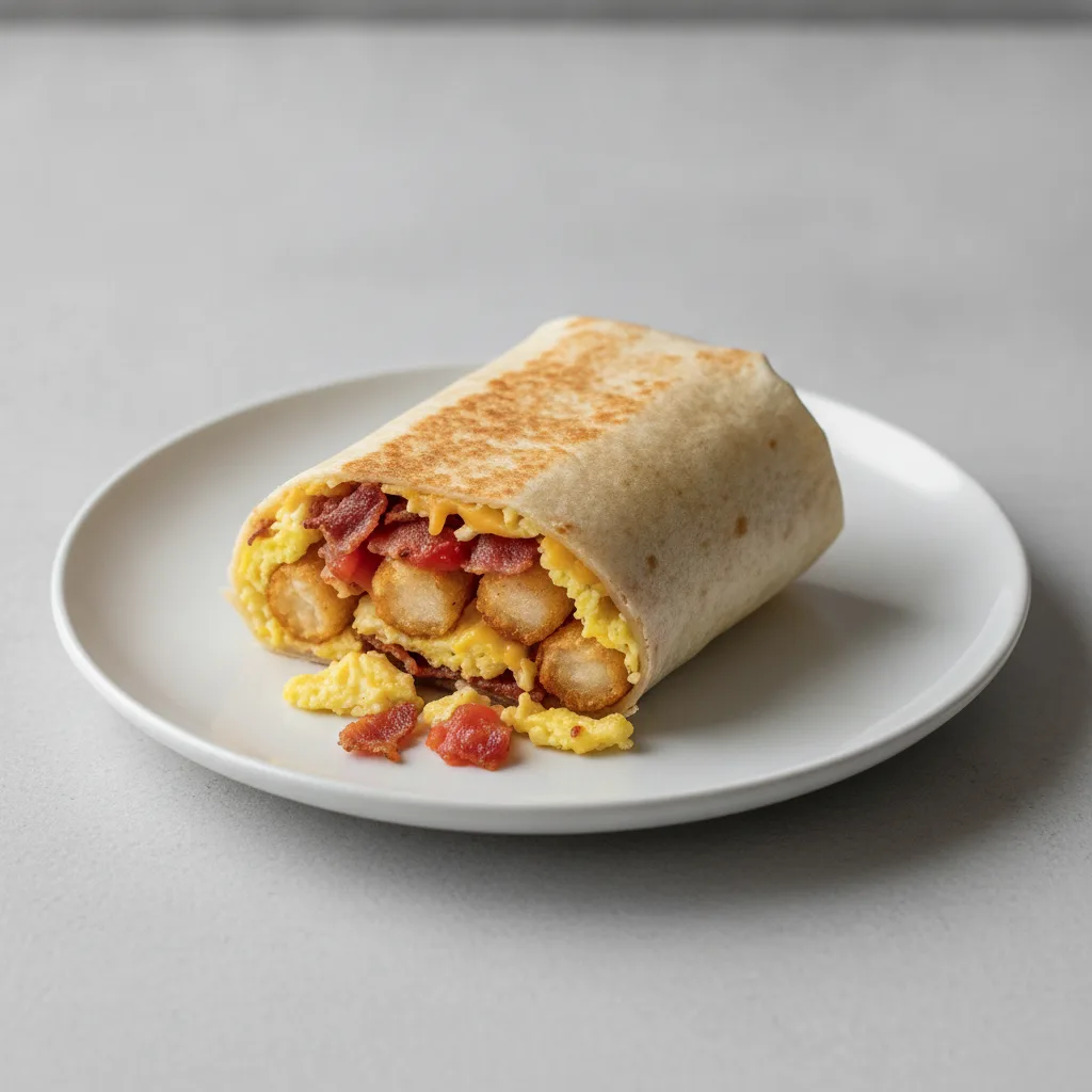 Breakfast Burrito - Bacon