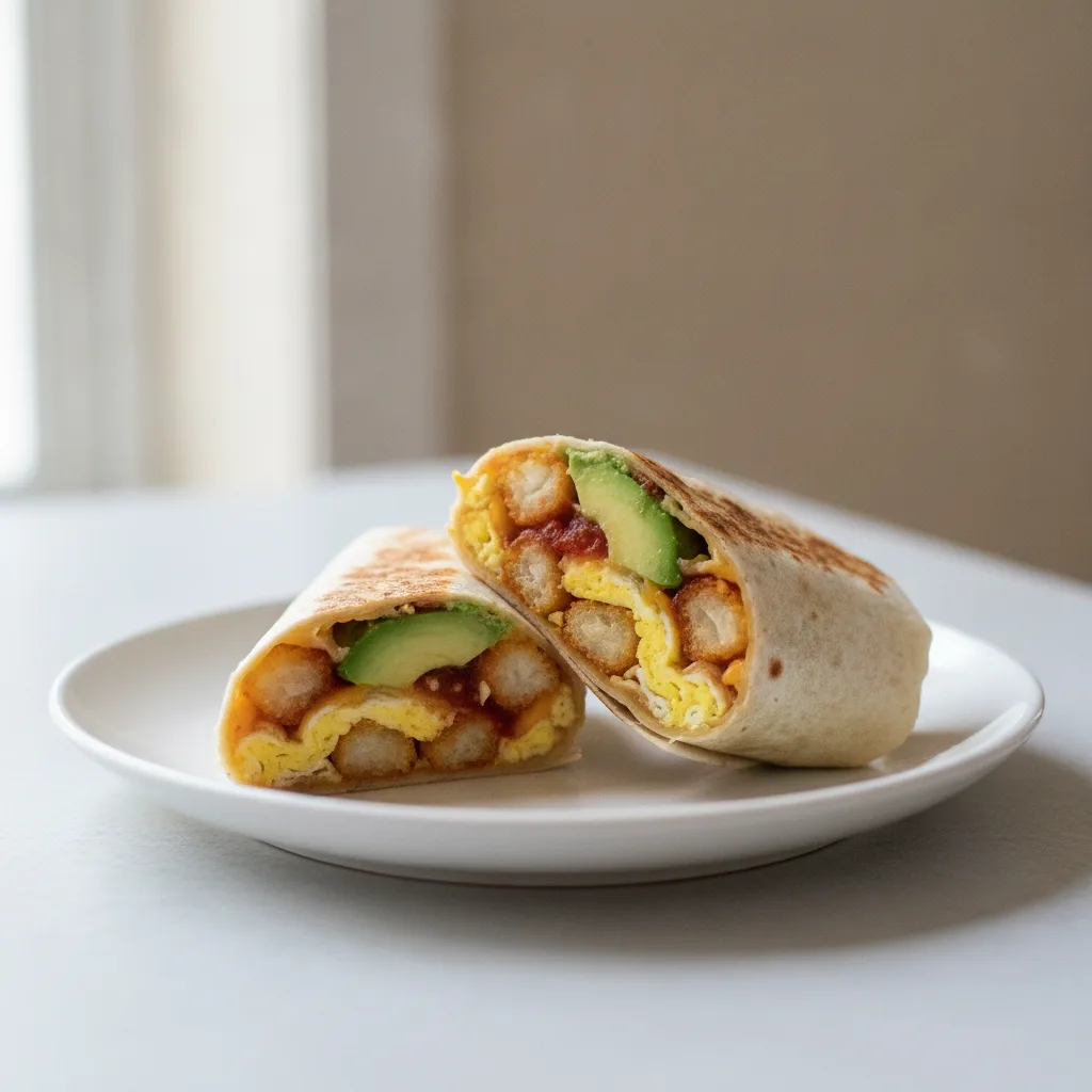 Breakfast Burrito - Avocado