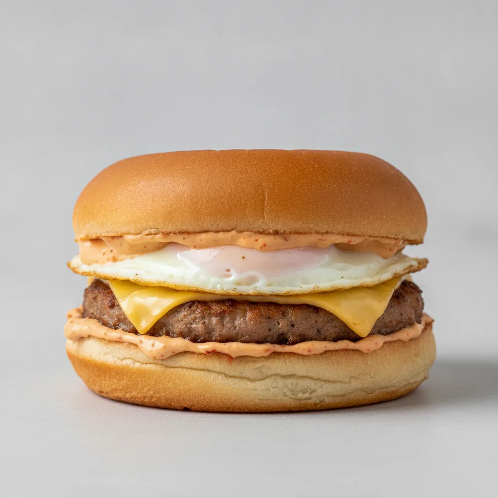 Breakfast Sando - Turkey Sausage