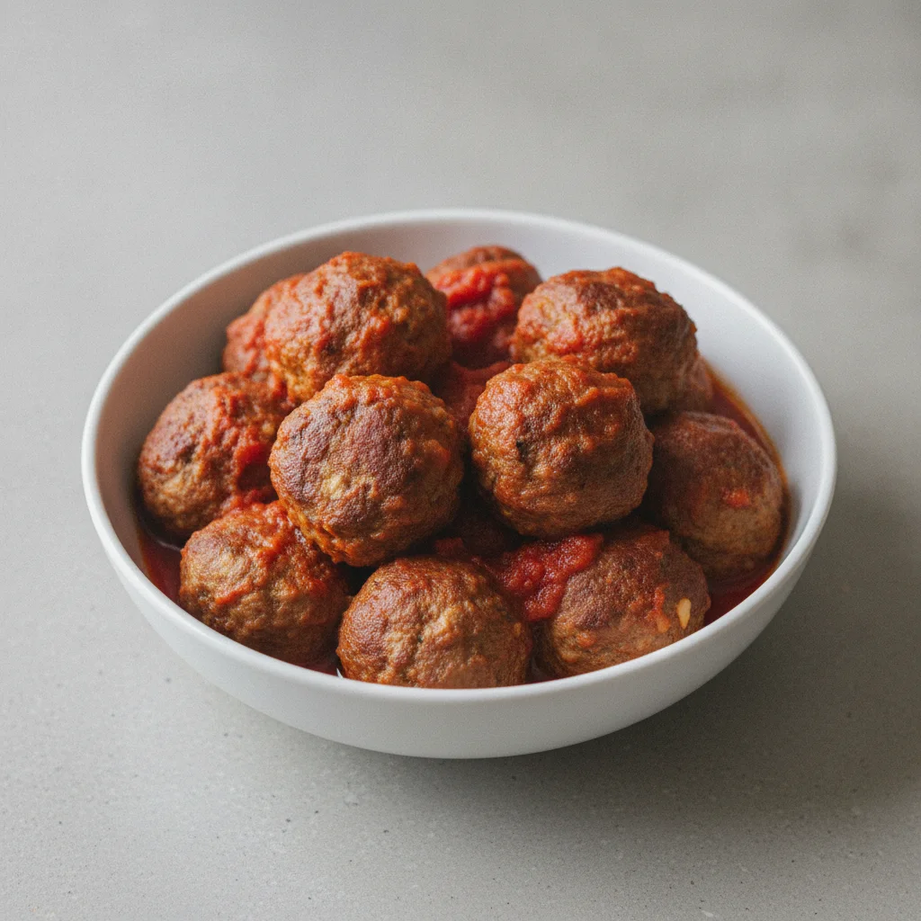 Turkey Thigh Meatballs in Marinara - Large