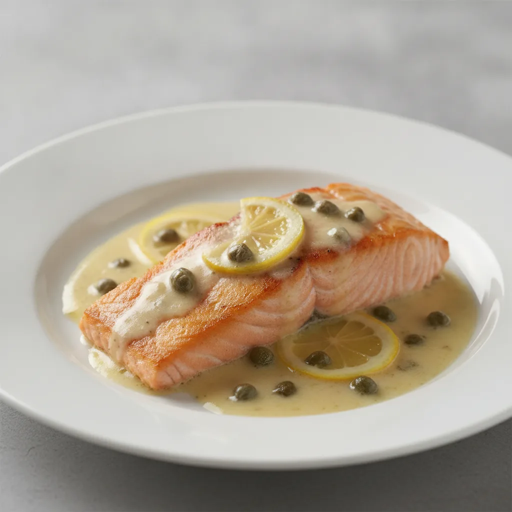 Salmon Piccata - Small
