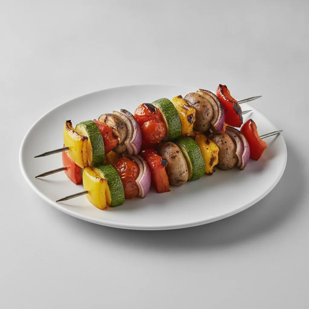 Fire-Grilled Veggie Kebabs