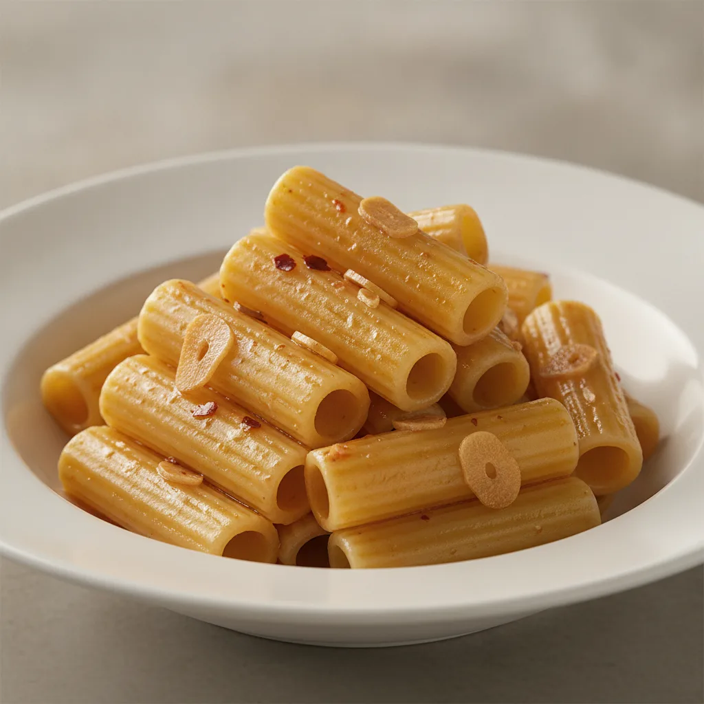 Rigatoni Aglio E Olio - Small