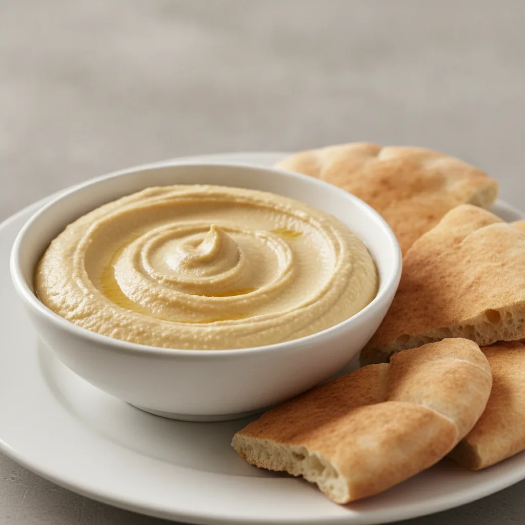 Hummus and Pita Bread
