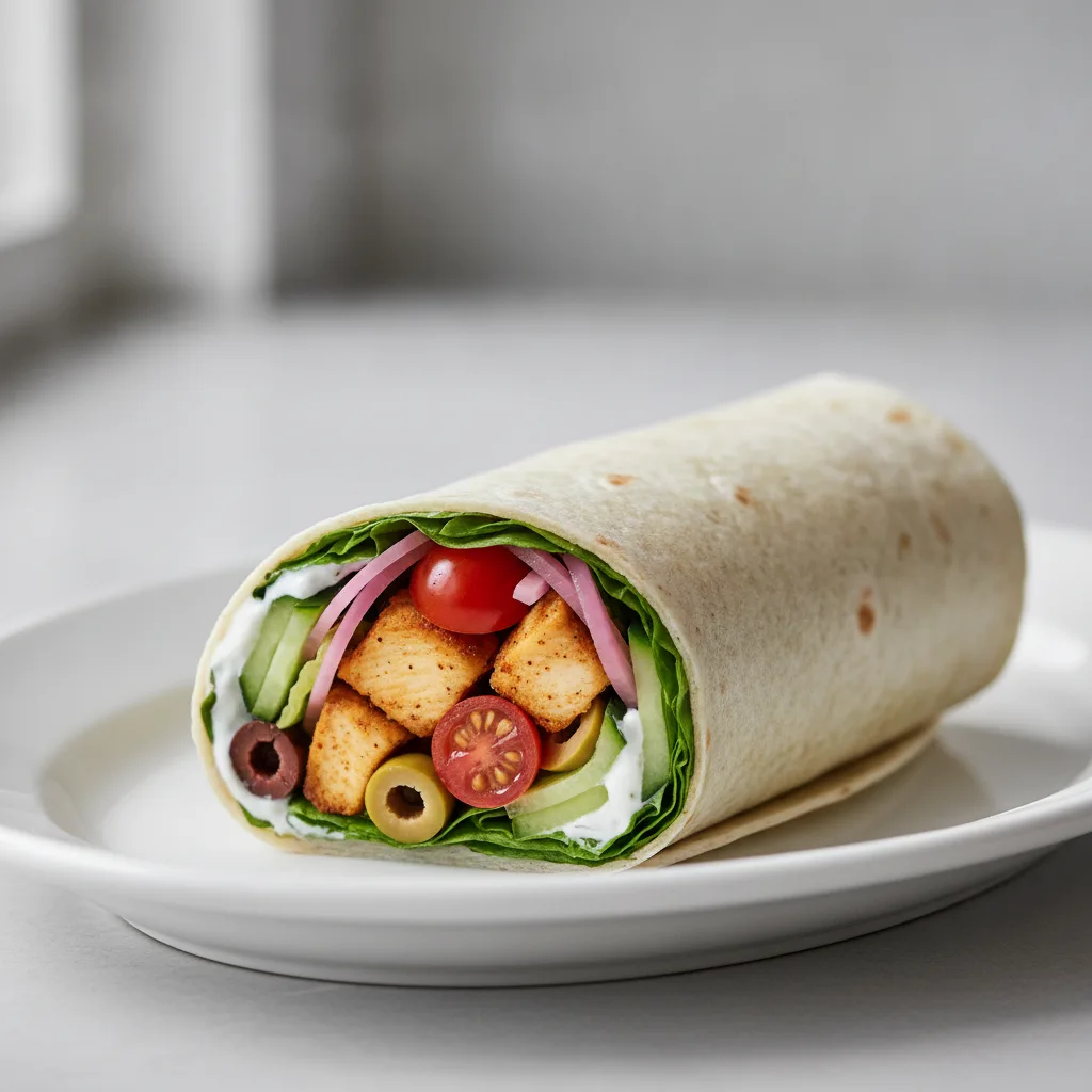 Chicken Medi Wrap (Platter)