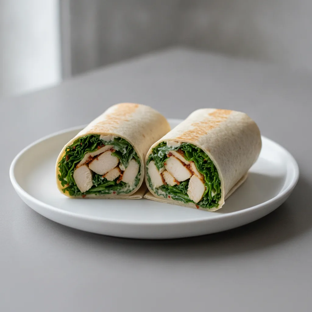 Chicken Kale Caesar Wrap (Platter)