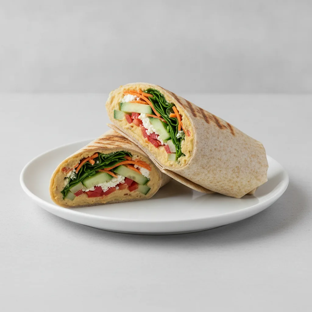 Medi Veggie Wrap (Platter)