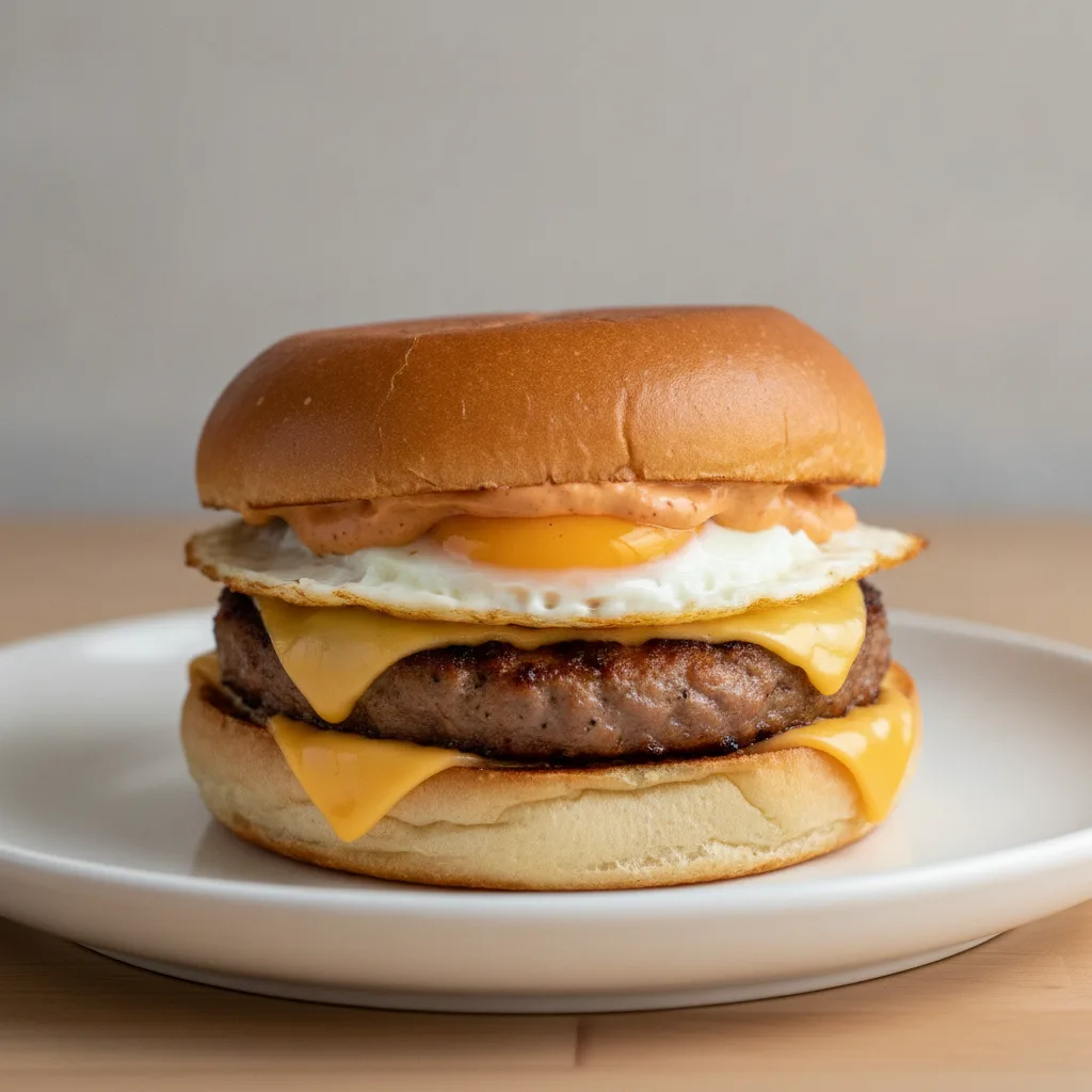 Breakfast Sando - Turkey Sausage Breakfast Sando - Turkey Sausage