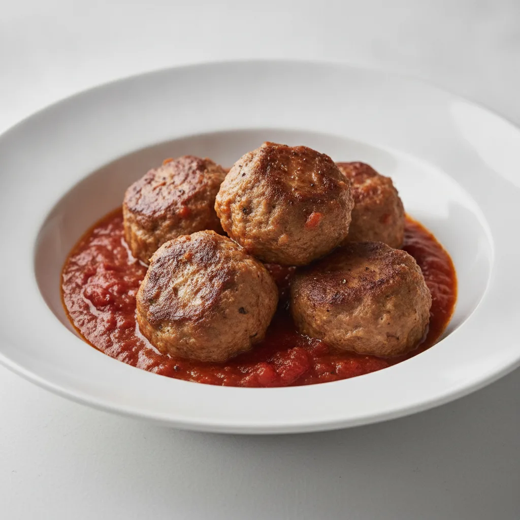 Turkey Thigh Meatballs in Marinara - Large Turkey Thigh Meatballs in Marinara - Large