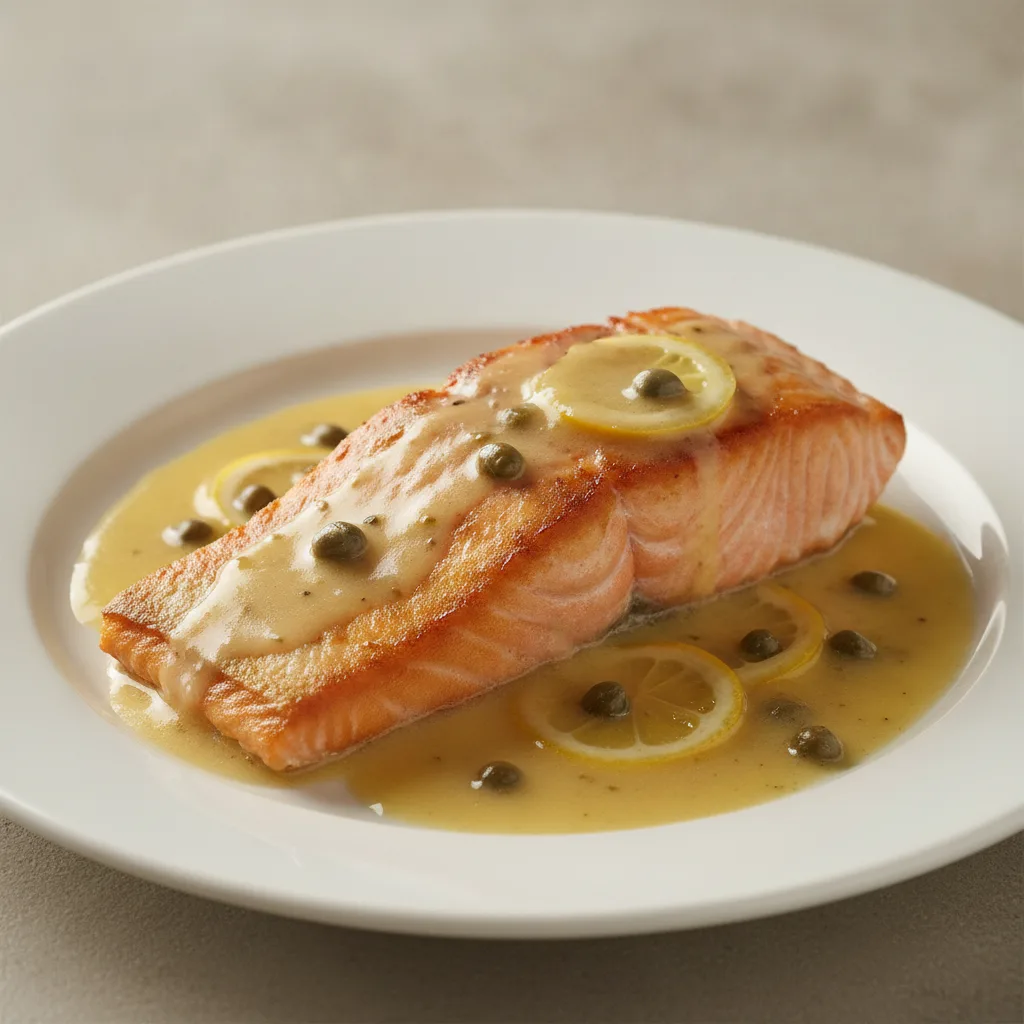 Salmon Piccata - Large Salmon Piccata - Large