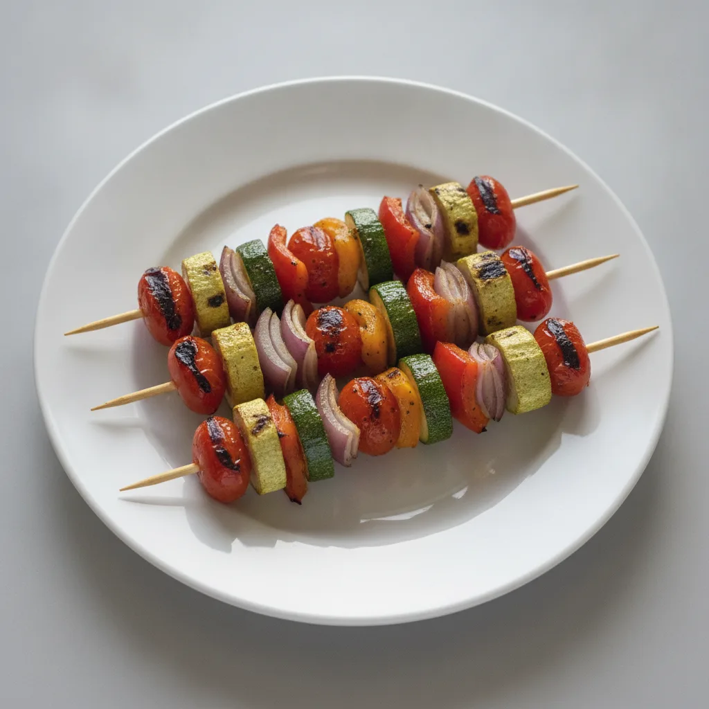 Fire-Grilled Veggie Kebabs Fire-Grilled Veggie Kebabs