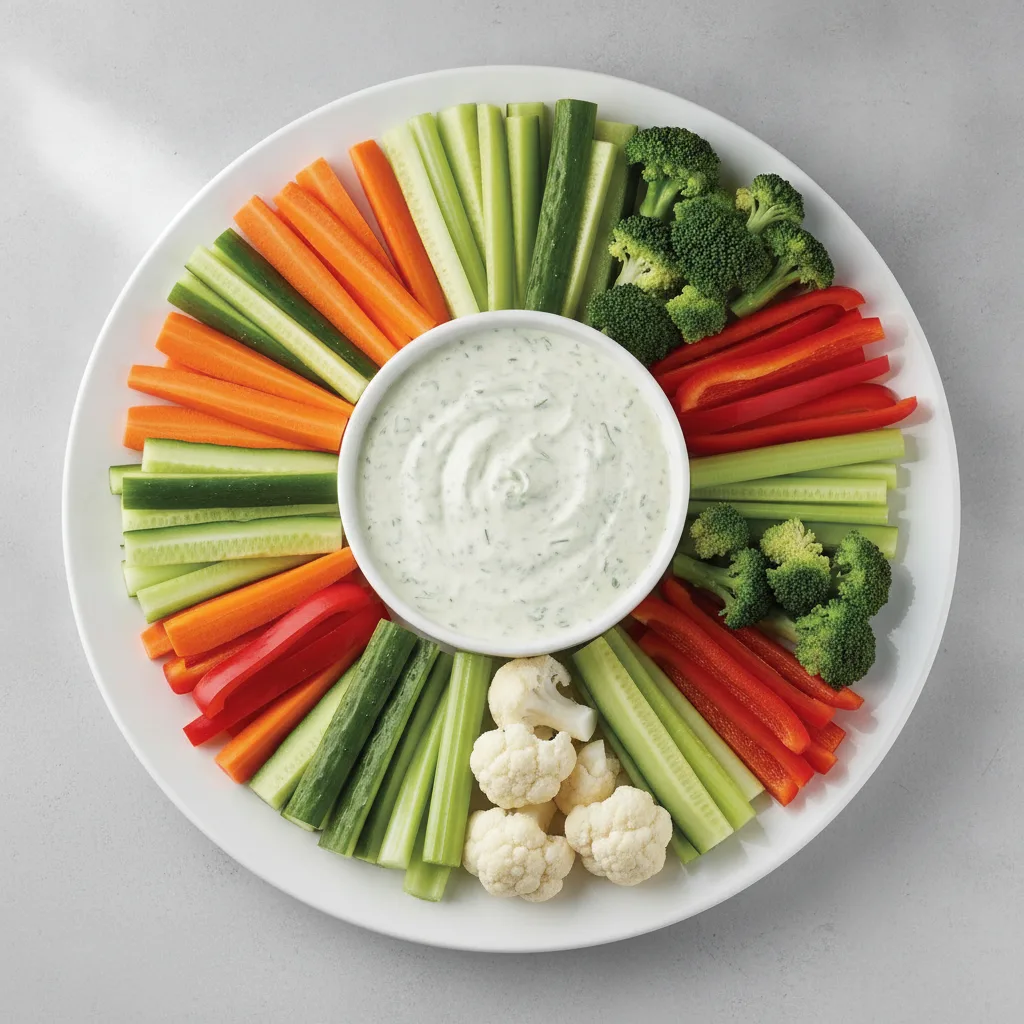 Crudites and Dip Crudites and Dip