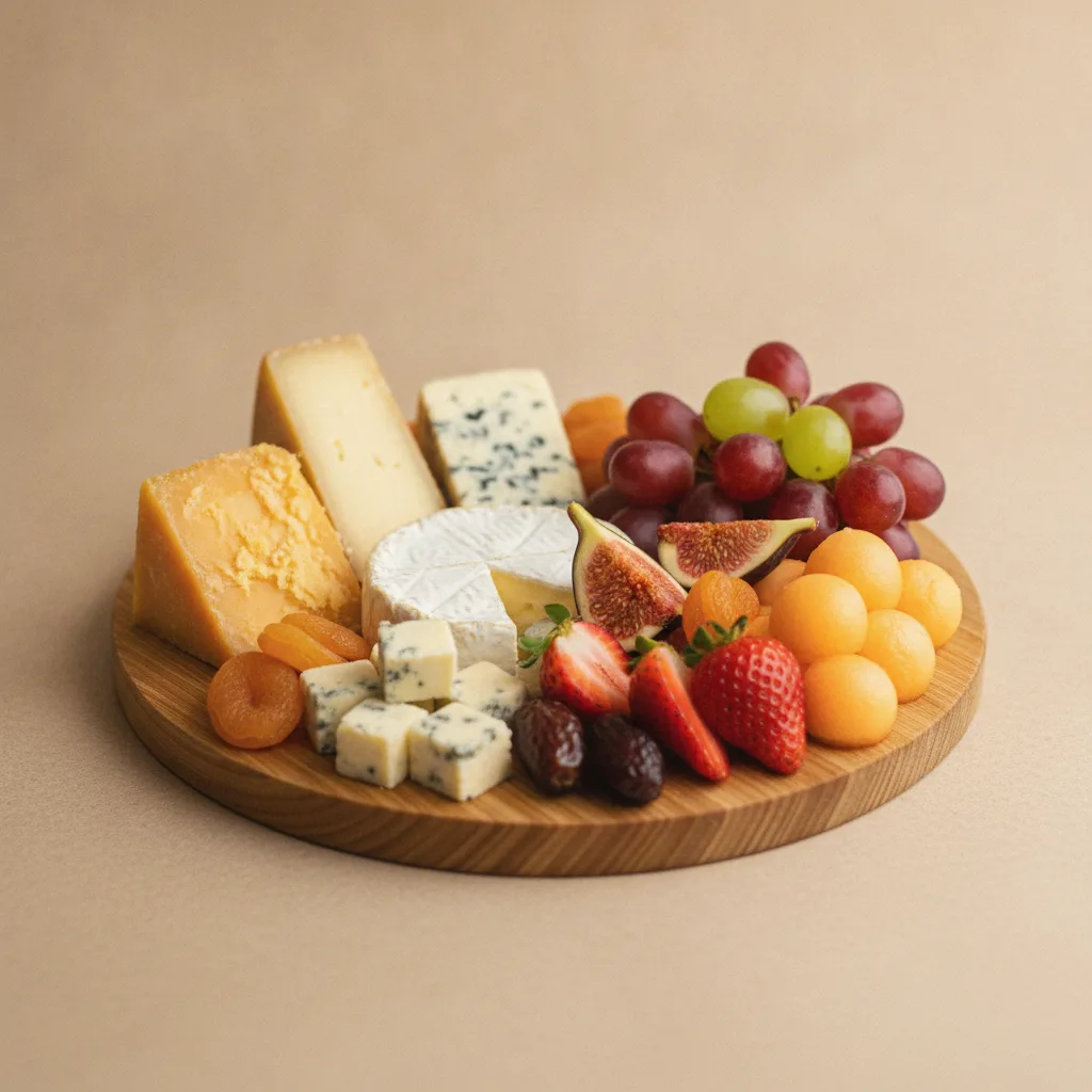 Cheese and Fruit Board Cheese and Fruit Board