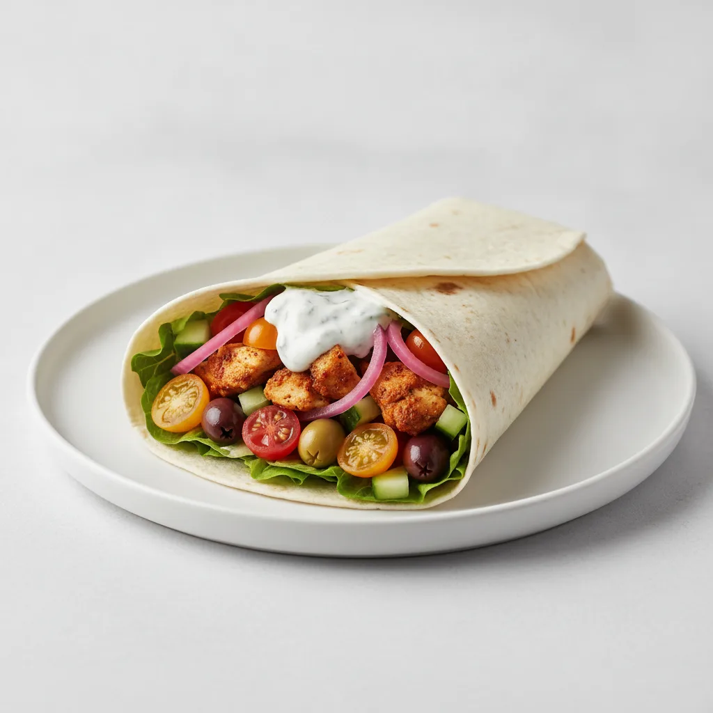 Chicken Medi Wrap (Platter) Chicken Medi Wrap (Platter)