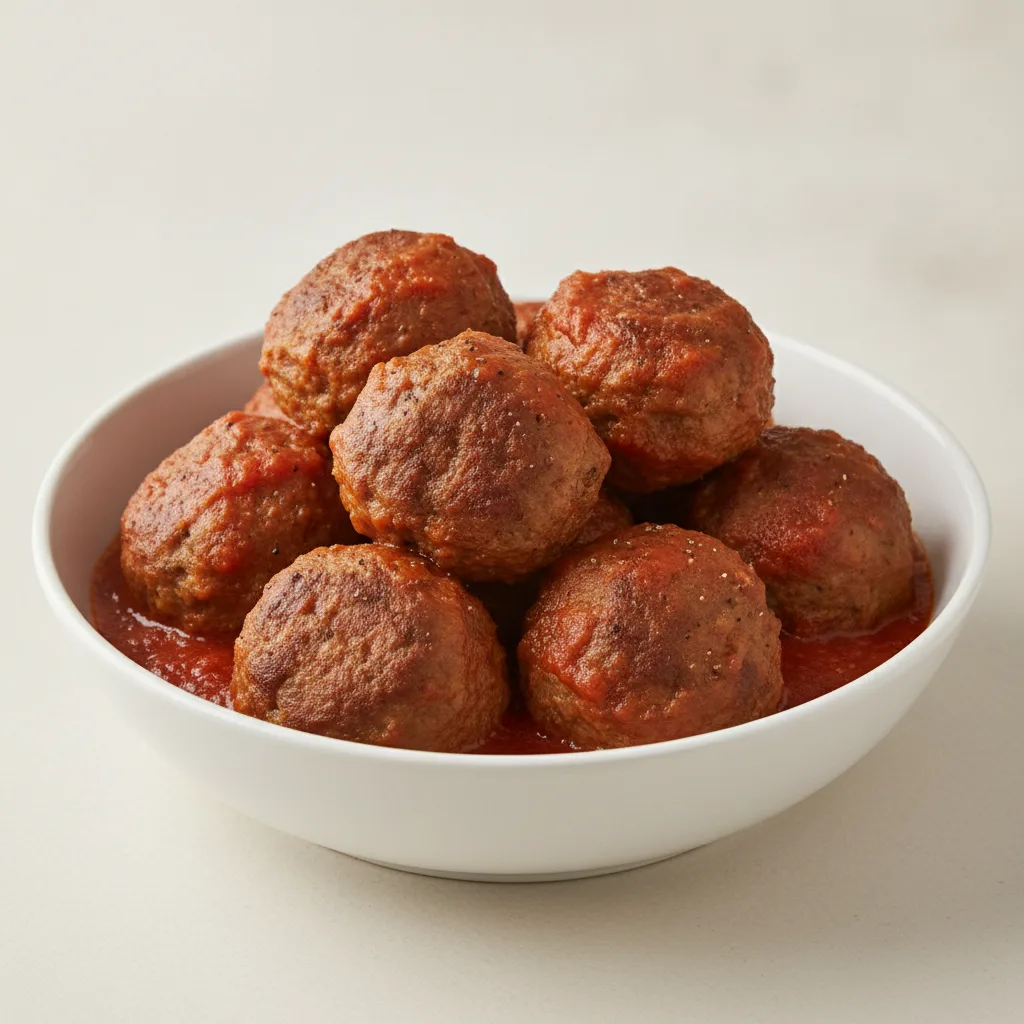 Turkey Thigh Meatballs in Marinara - Large