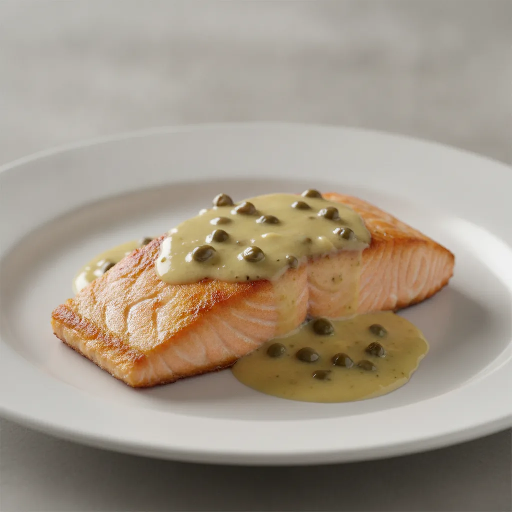 Salmon Piccata - Large