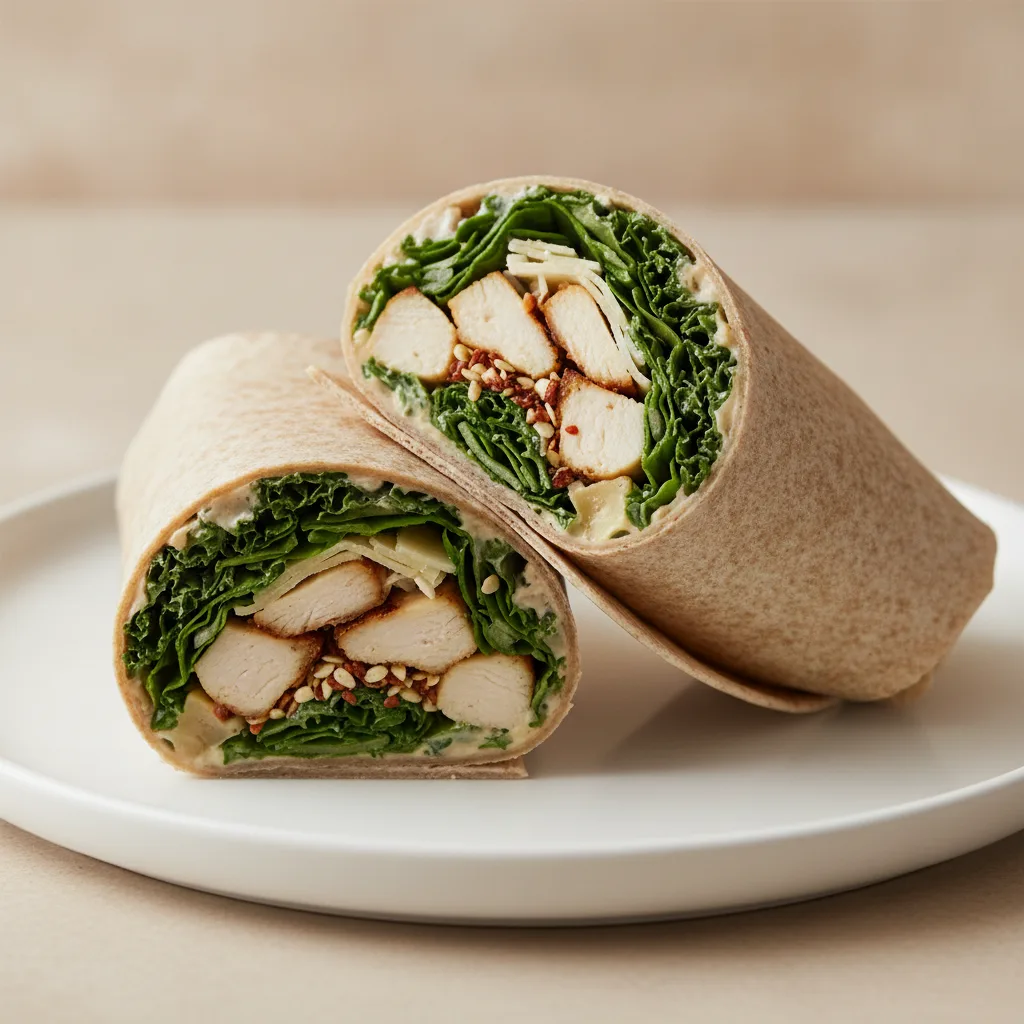 Chicken Kale Caesar Wrap (Platter)
