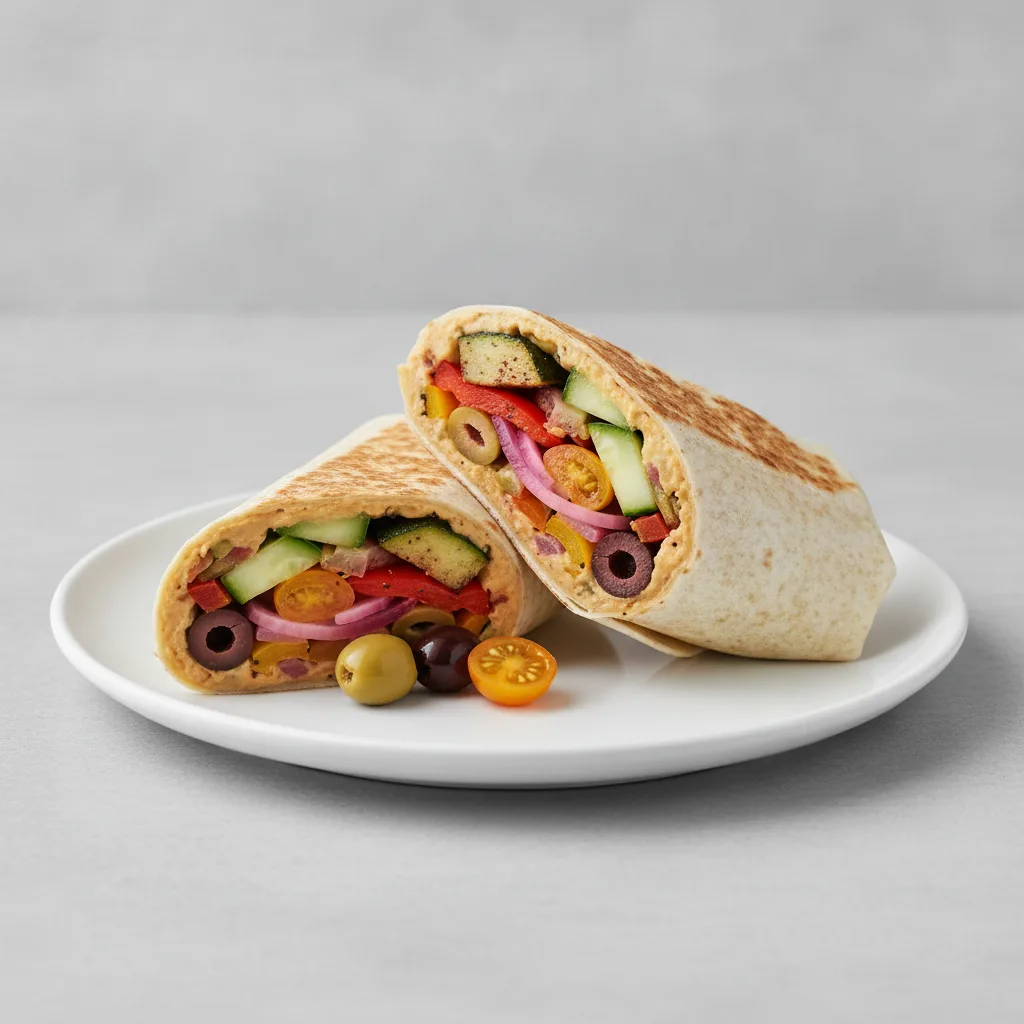 Medi Veggie Wrap (Platter)