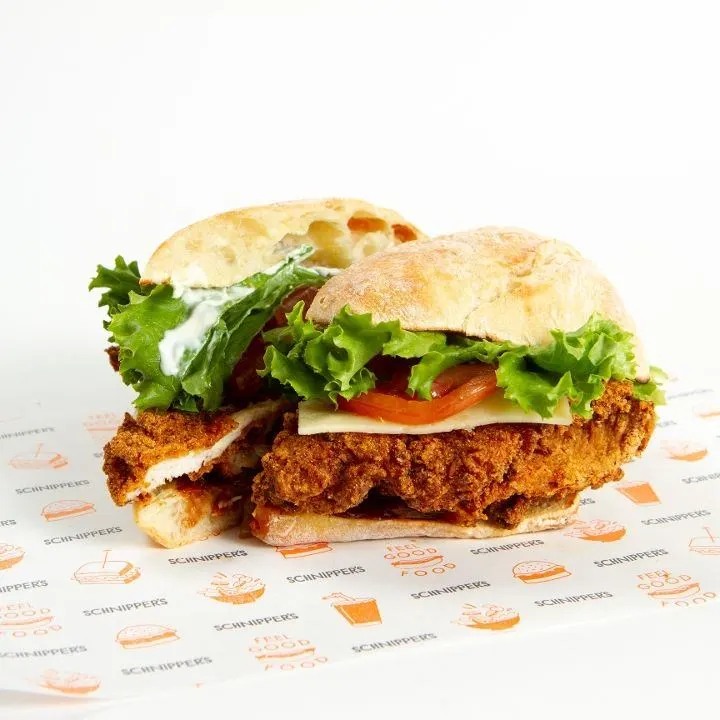 Sandwich Platter - Schnipper's Crispy Chicken Sandwich