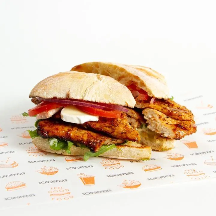 Sandwich Platter - Grilled Chicken and Brie Sandwich (Gluten-Free Bread)