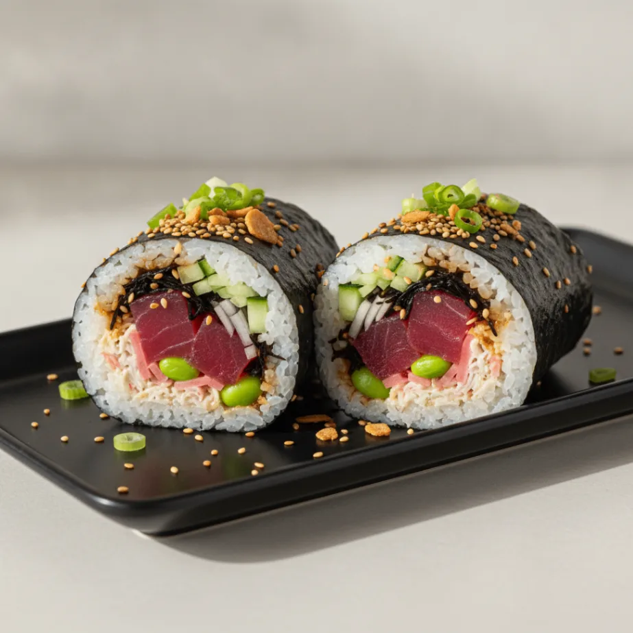 Gluten-Free Umami Ahi Burrito Platter
