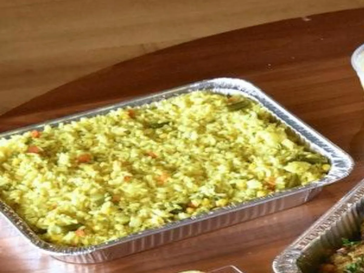 Vegetable Yellow Rice