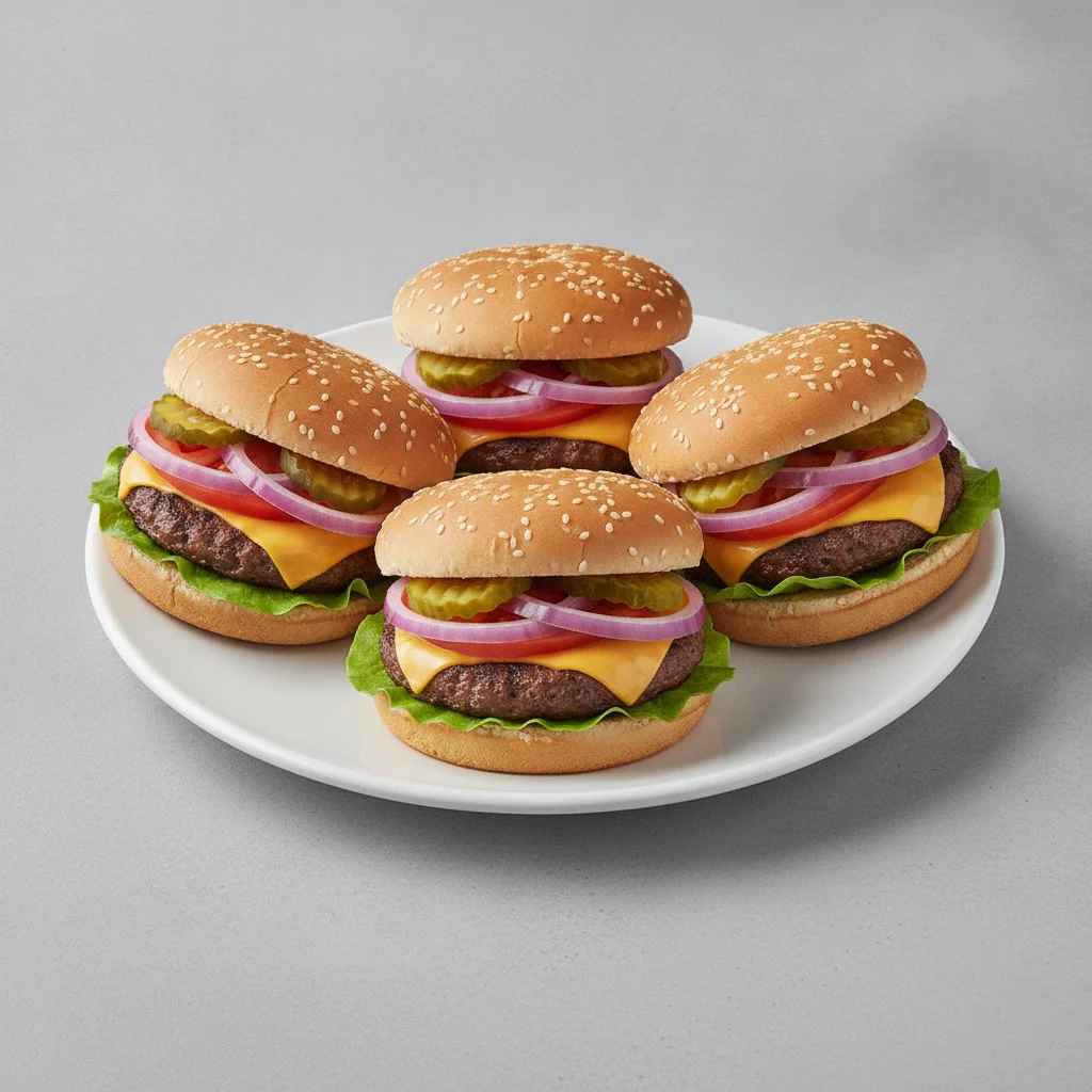 Classic Burger Platter Classic Burger Platter