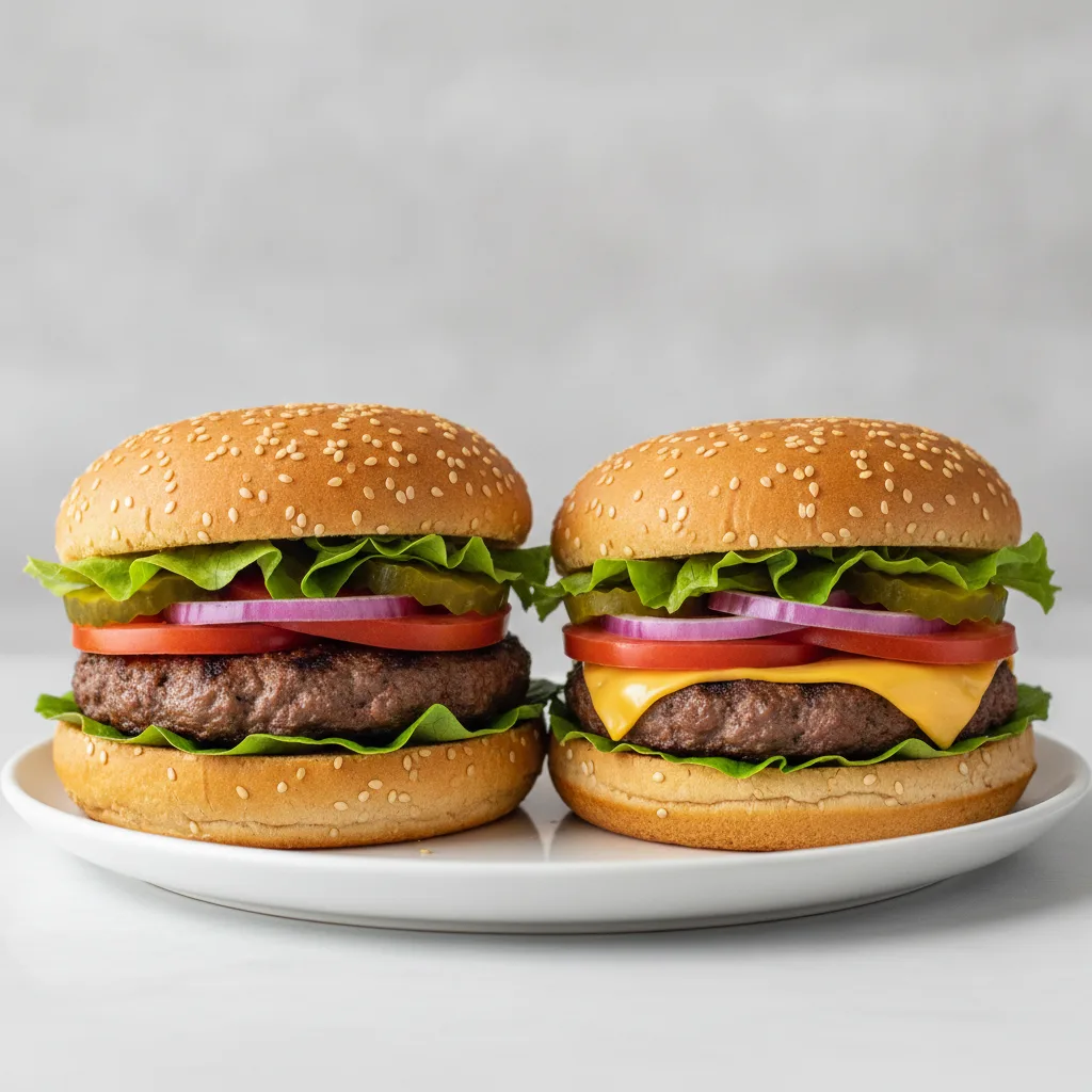 Classic Burger Platter (Gluten-Free Bread) Classic Burger Platter (Gluten-Free Bread)