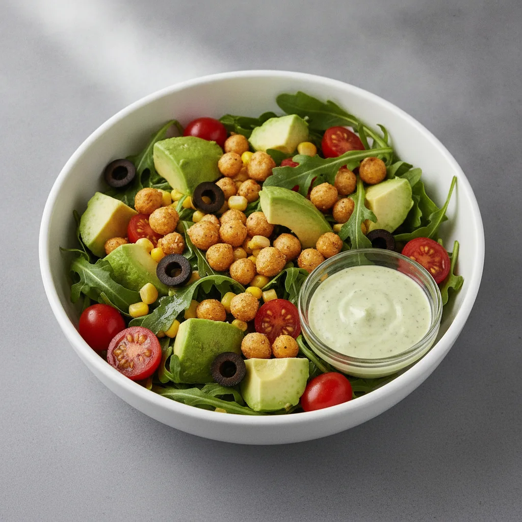Avocado Salad Bowl with House Dressing Avocado Salad Bowl with House Dressing