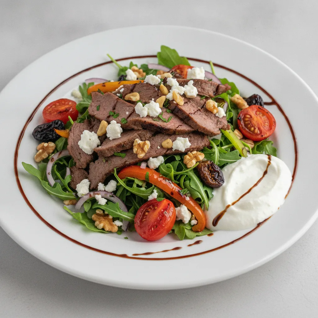 Gyro Feta Fig Salad Gyro Feta Fig Salad