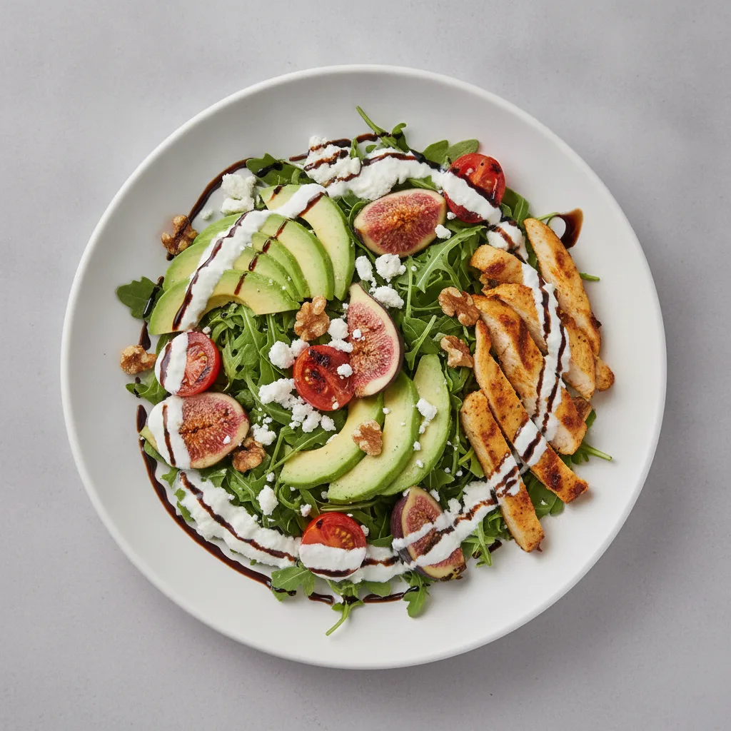 Avocado Feta Fig Salad Avocado Feta Fig Salad