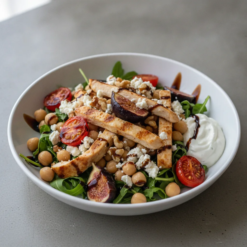 Garbanzo Feta Fig Salad Garbanzo Feta Fig Salad
