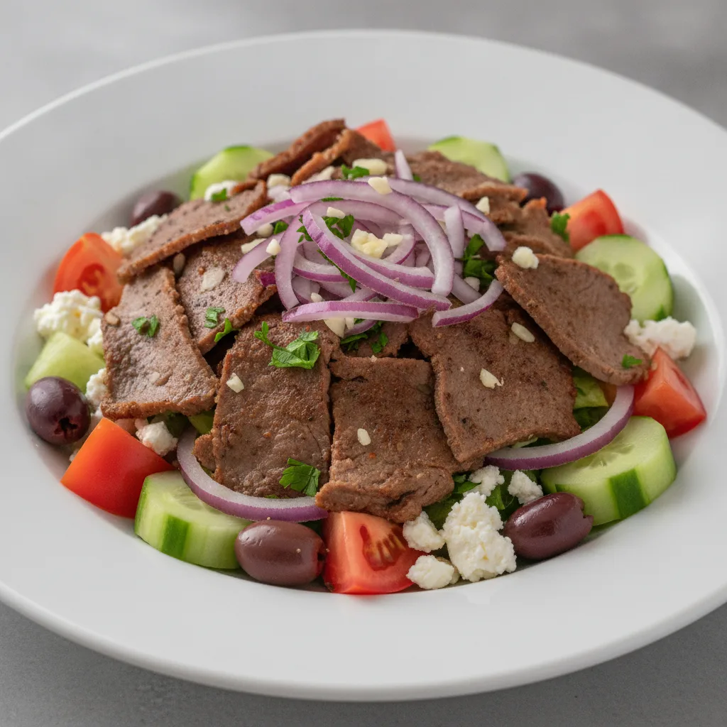 Gyro Greek Salad Gyro Greek Salad
