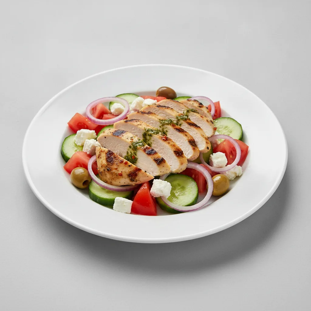 Chicken Greek Salad Chicken Greek Salad