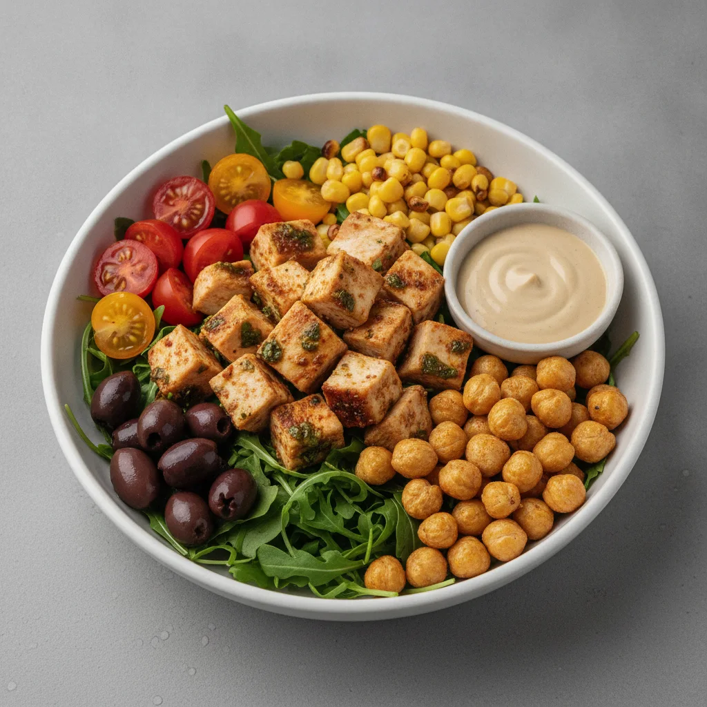 Chicken Salad Bowl with Tahini Chicken Salad Bowl with Tahini