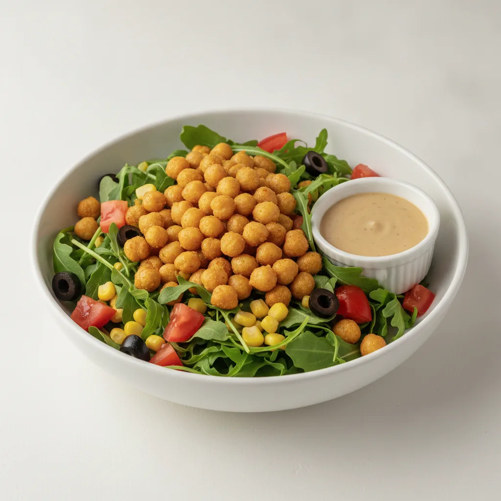 Garbanzo Salad Bowl with Tahini Garbanzo Salad Bowl with Tahini
