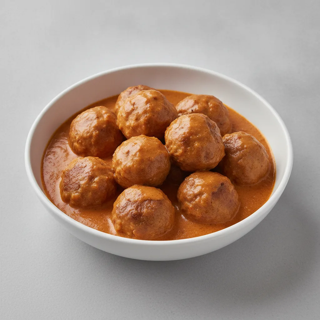 Chicken Meatballs Makhni Chicken Meatballs Makhni