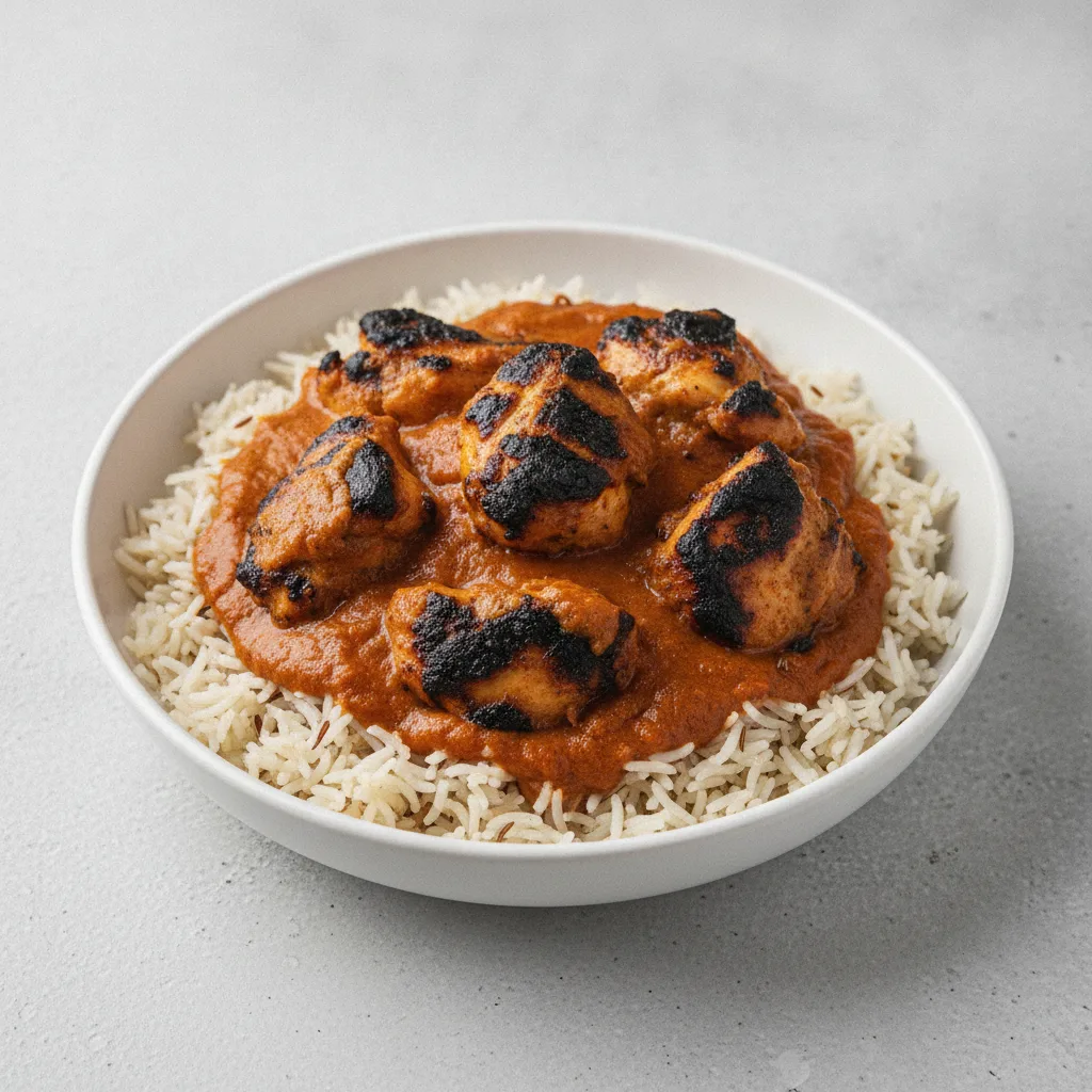 Charred Chicken Makhni Bowl Charred Chicken Makhni Bowl