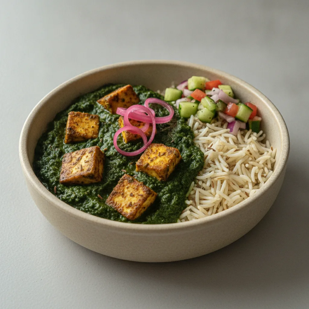 Saag Paneer Bowl Saag Paneer Bowl
