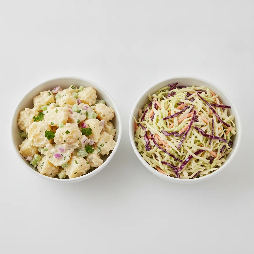 2 Sides - Potato Salad / Coleslaw 2 Sides - Potato Salad / Coleslaw