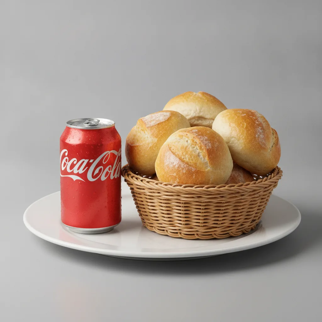 2 Add-Ons - Coca-Cola / Extra Bread Basket 2 Add-Ons - Coca-Cola / Extra Bread Basket