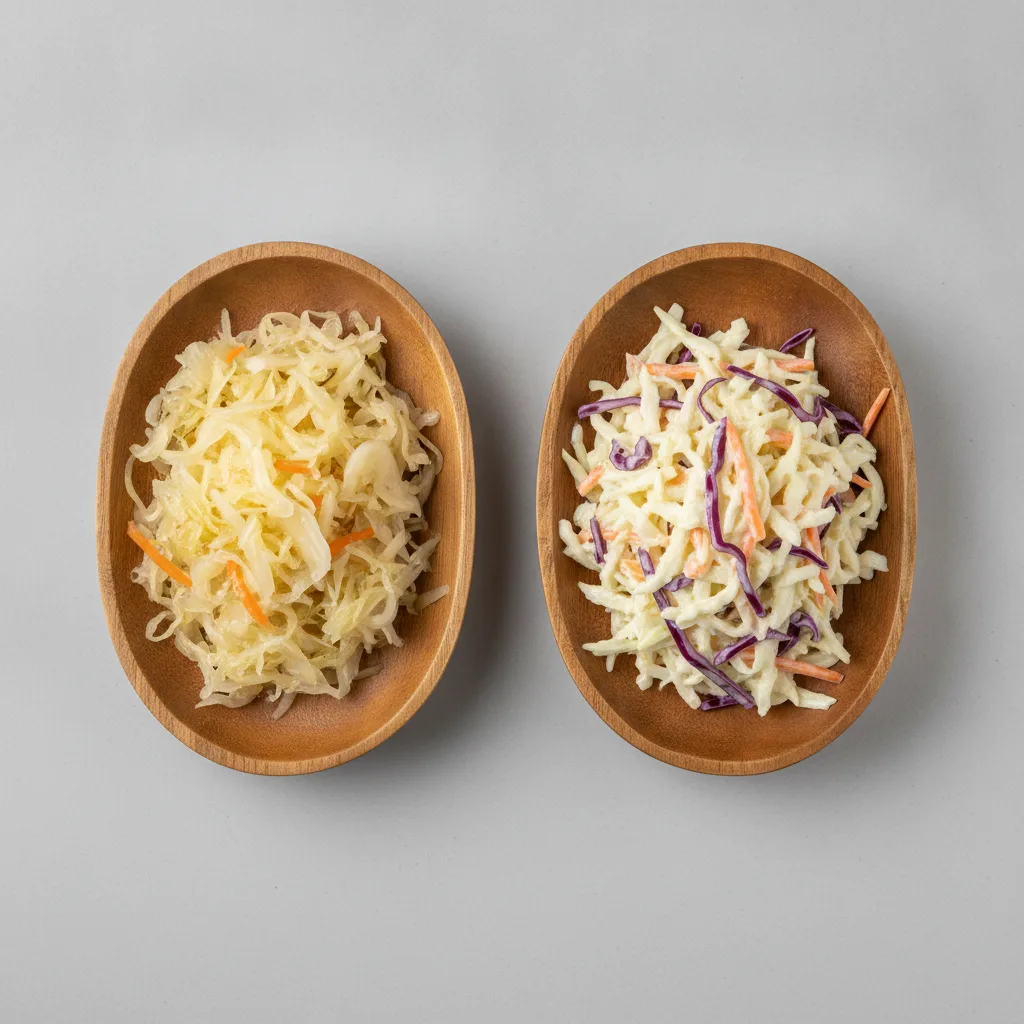 2 Sides - Sauerkraut Tray / Coleslaw 2 Sides - Sauerkraut Tray / Coleslaw