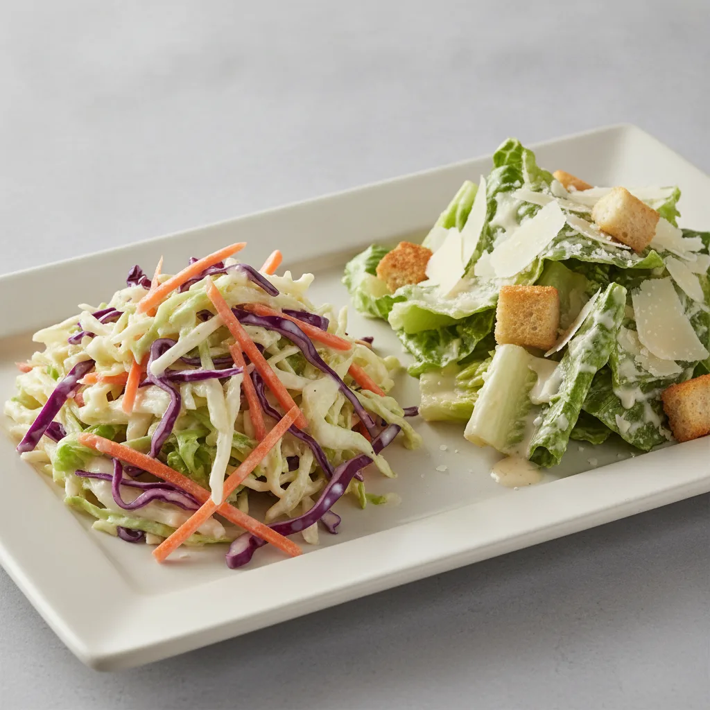 2 Sides - Coleslaw / Caesar Salad 2 Sides - Coleslaw / Caesar Salad